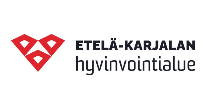 Etelä-Karjalan hyvinvointialueen logo valkoisella taustalla